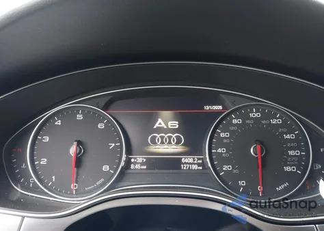 2013 Audi A6 2.0T Premium z USA, uszkodzony, nr VIN WAUDFAFC4DN070906